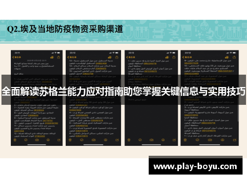 全面解读苏格兰能力应对指南助您掌握关键信息与实用技巧